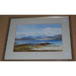•AR ROBERT EGGINTON (BRITISH B.1943) 'CUILLINS FROM ORD, SKYE', 'LOCH BROOM' AND 'RIVER DEE FROM