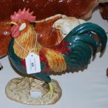 BESWICK POTTERY MODEL OF A COCKEREL NO.1892 INSCRIBED 'LEGHORN'