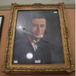 EARLY 20TH CENTURY SCOTTISH SCHOOL PORTRAIT OF A GENTLEMAN OIL ON CANVAS, UNSIGNED 45CM X 35CM