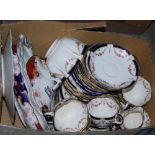 BOX OF ASSORTED TEA WARE AND OTHER CERAMICS