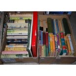 TWO BOXES OF ASSORTED VINTAGE BOOKS
