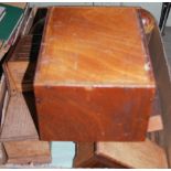 BOX OF ASSORTED WOODEN WARE