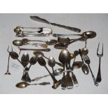 COLLECTION OF ASSORTED SILVER FLATWARE, GROSS WEIGHT 16.2 TROY OZS