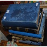 COLLECTION OF FOUR ASSORTED POSTCARD ALBUMS, TOGETHER WITH TWO VINTAGE PHOTOGRAPH ALBUMS