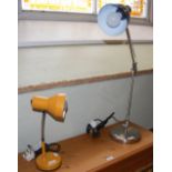 TWO DESK LAMPS