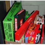 BOX - ASSORTED VINTAGE SUBBUTEO TO INCLUDE CONTINENTAL CLUB EDITION INTERLOCKING FENCE SURROUND,