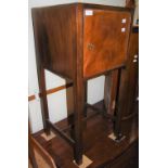 MAHOGANY POT CUPBOARD