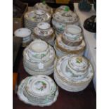 AN EXTENSIVE COLLECTION OF COPELAND LATE SPODE CHELSEA PATTERN TABLE WARE