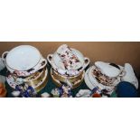 A COLLECTION OF COALPORT HONG KONG PATTERN TABLEWARE