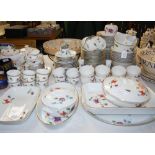 AN EXTENSIVE COLLECTION OF ROYAL WORCESTER ASTLEY PATTERN TABLE WARE