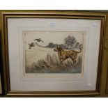 AR HENRY WILKINSON (1921-2011), THREE LIMITED EDITION COLOURED ETCHINGS EACH NUMBERED AND SIGNED