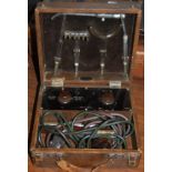 A VINTAGE COX-CAVENDISH ELECTRICAL COMPANY MEDICAL ELECTRIC SHOCK MACHINE