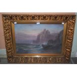 TOM SEYMORE, "TANTALLON", OIL ON CANVAS, SIGNED LOWER LEFT INSCRIBED VERSO, 39CM X 59CM