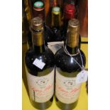 COLLECTION OF WINE TO INCLUDE ONE BOTTLE OF CHATEAU MONDOU MERIGNEAN SAINT-EMILION 1989, ONE