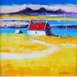 •AR John Lowrie Morrison (Jolomo) OBE (b.1948) High Summer on North Uist oil on canvas, signed lower