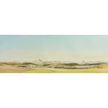 •AR Tom Hovell Shanks RSW RGI PAI (1921-2020) Ben Ledi from Sheriffmuir watercolour, signed and