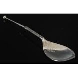 Alexander Ritchie, a silver nunnery spoon, Birmingham, probably 1932, makers mark ICA, stamped A.