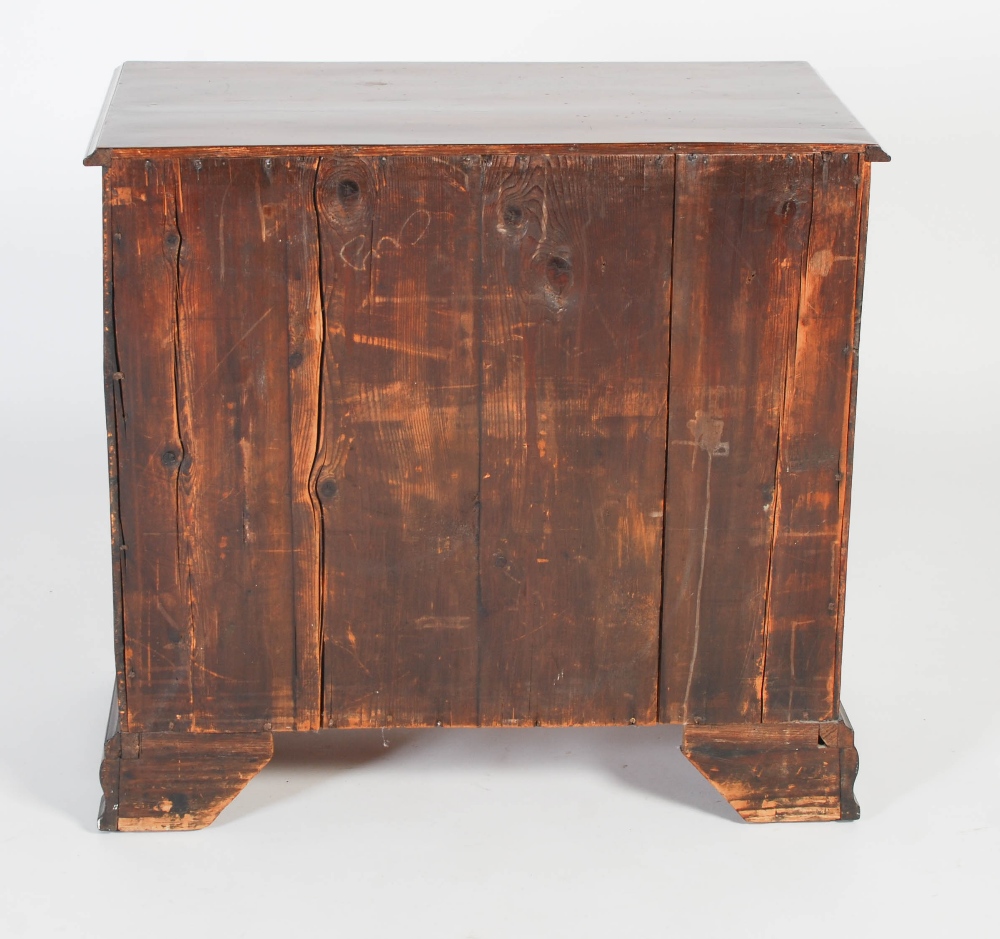 A late 19th/ early 20th century George III style chest, the rectangular top with moulded edge over - Image 7 of 7