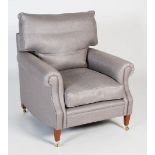 Bryce McKenzie, a Vendome chair, with Zimmer & Rohde smart upholstery, raised on tapered square