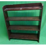 Small 20th century bookcase - Approx W:77 x D:22 x H:92