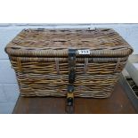 Wicker fishing creel