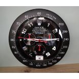 Good quality reproduction Rolex advertising clock with sweeping second hand - Daytona