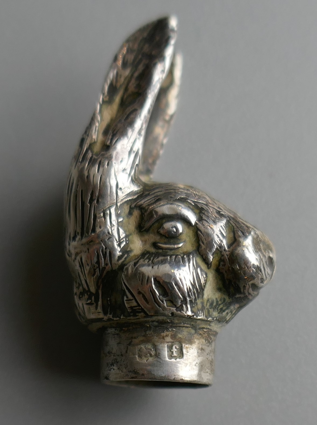 Collection of silver to include hallmarked silver salt in form of rabbit - Image 7 of 9