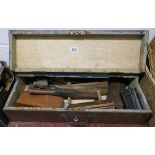 Carpenters chest and contents