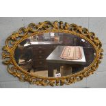 Gilt framed mirror