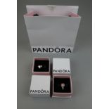 2 Pandora charms