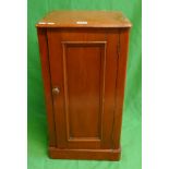 Mahogany pot cupboard