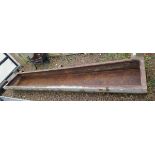 Galvanised trough - Approx L: 339cm