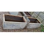 Galvanised trough - Approx L: 183cm