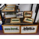 Collection of railway prints