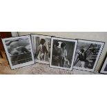 Set of 4 Christian Coigny photography prints