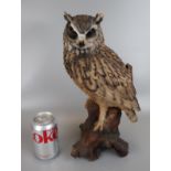 Well modelled owl figure - Approx height 36cm