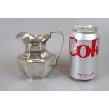 Hallmarked silver Art Deco jug Approx weight 179g