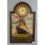 Titanic themed clock