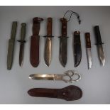 Collection of knives