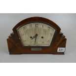 Art Deco mantel clock