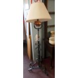 Converted standard lamp