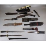 Collection of knives