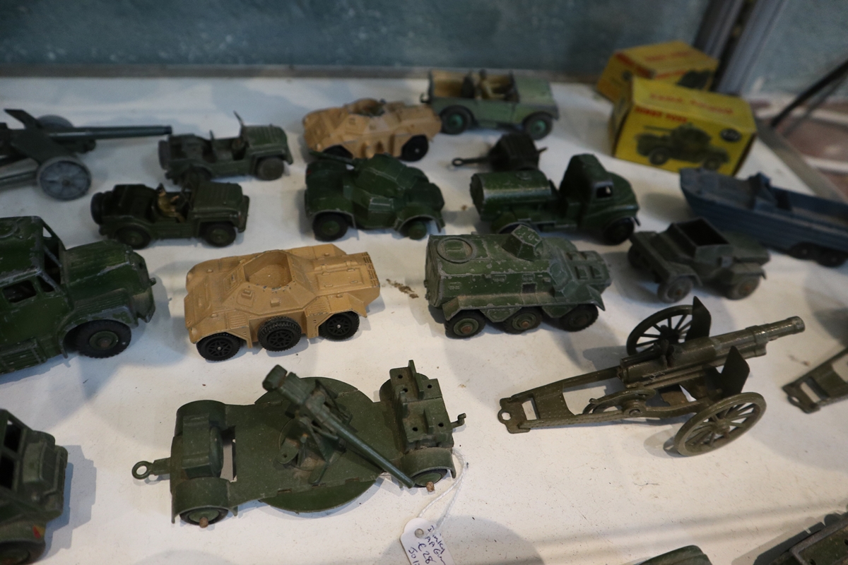 Collection of diecast military vehicles to include Corgi and Dinky - Image 3 of 9