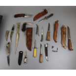 Collection of knives