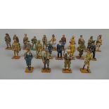 Collection of Delprado soldier figures
