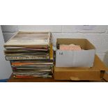 Collection of vinyl LPs