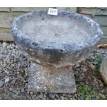 Stone planter