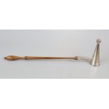 Hallmarked silver candle snuffer