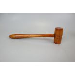 Auctioneers wooden gavel