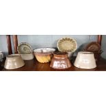 Collection of antique jelly moulds